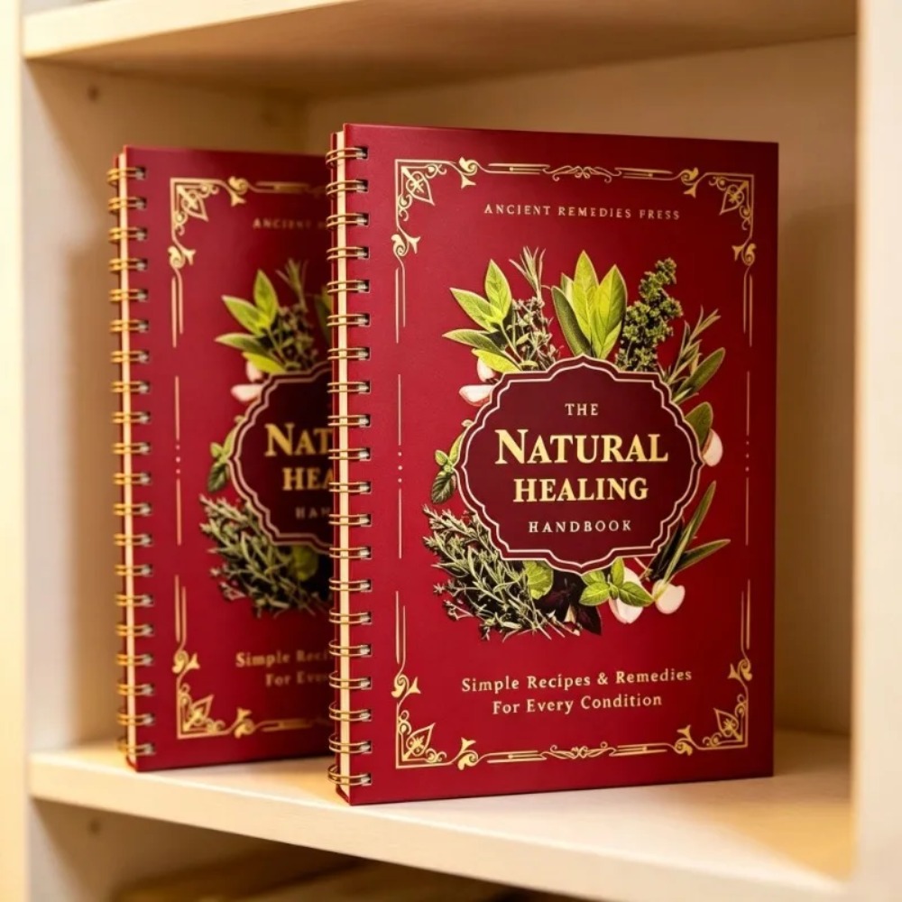 Herbal Wellness - The Natural Healing Handbook Spiral‑Bound Herbal