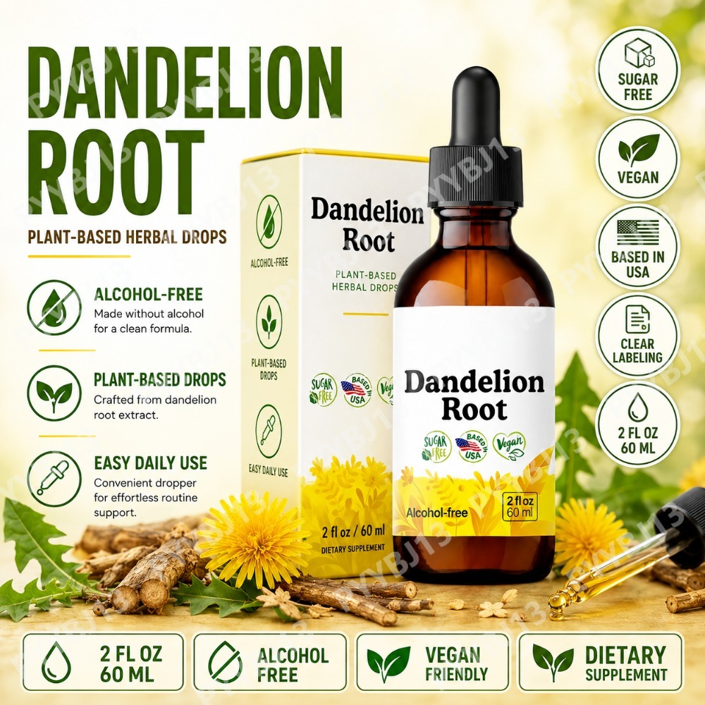 Herbal Wellness - Dandelion Root Supplement Liver Detox Cleanse