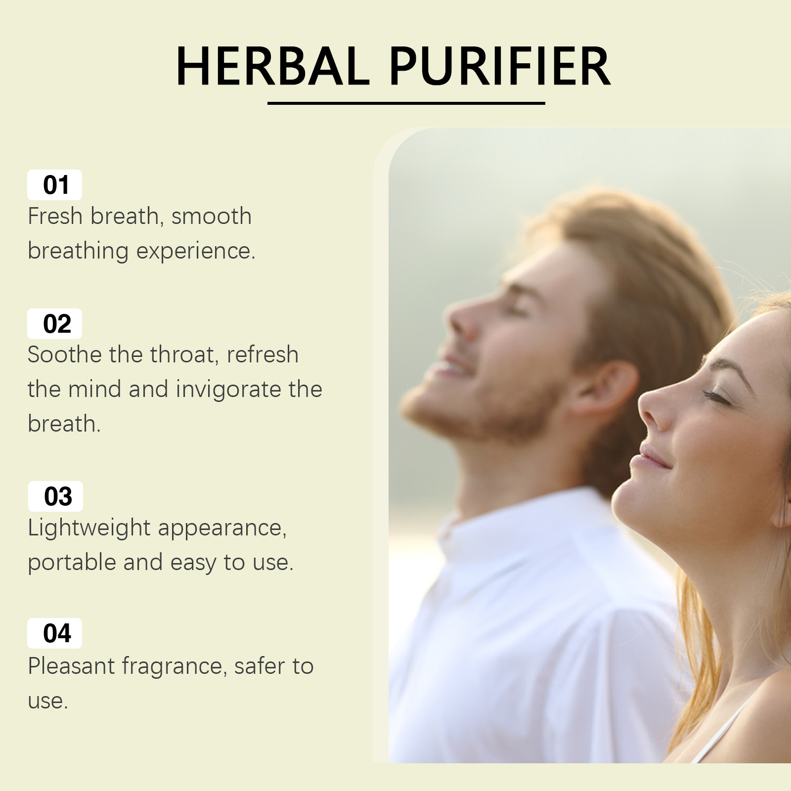 Natural Herbal Breathing Stick - Herbal Wellness recension och pris