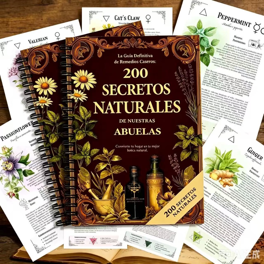 200 Natural Secrets A5 Spanish - Herbal Wellness recension och pris
