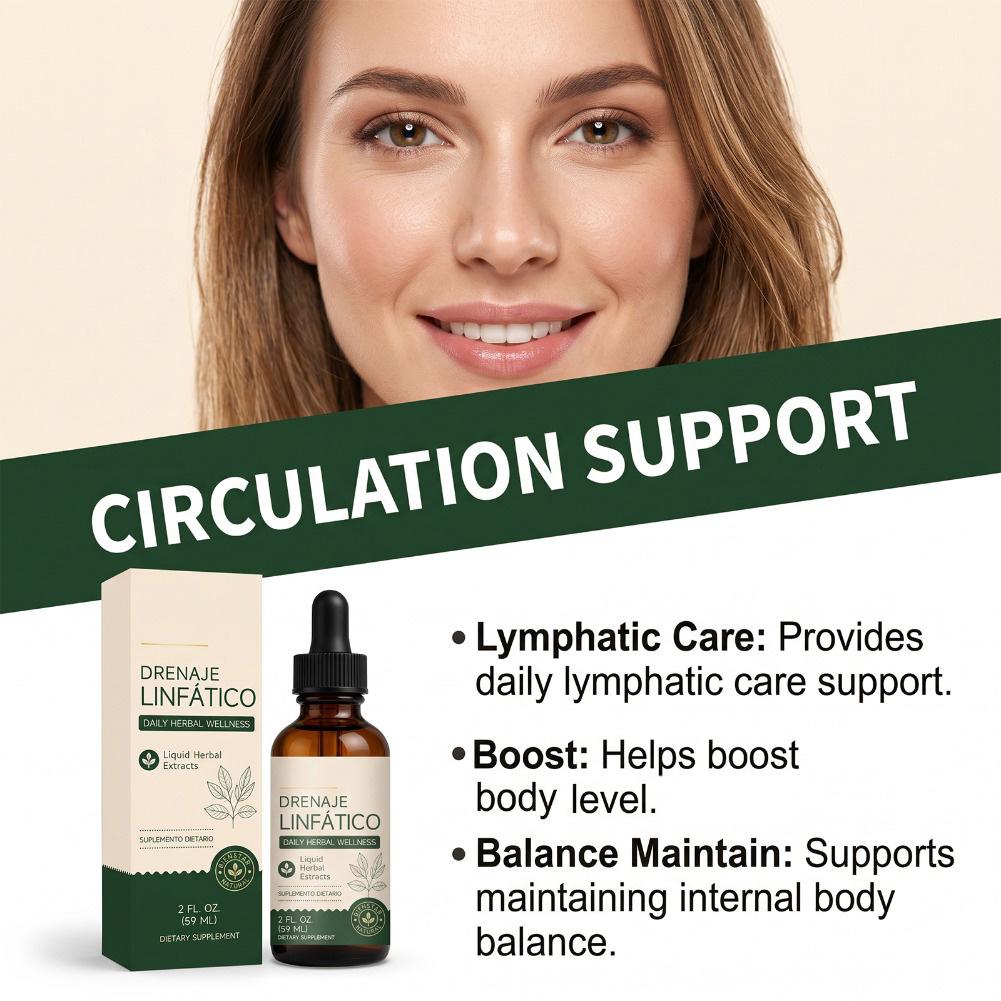 59ml Lymphatic Drainage Drops  - Herbal Wellness recension och pris