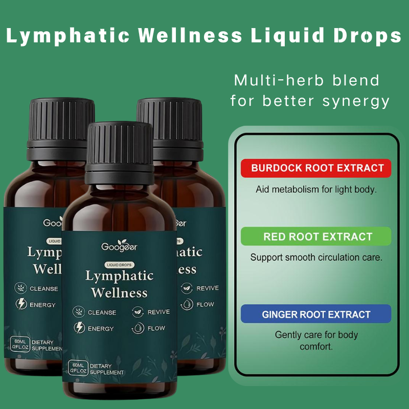 60ml Lymphatic Support Liquid  - Herbal Wellness recension och pris