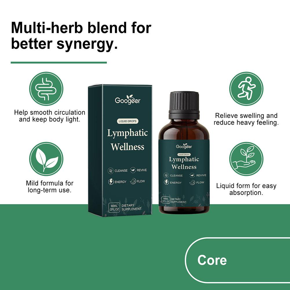 60ml Lymphatic Support Liquid  - Herbal Wellness recension och pris