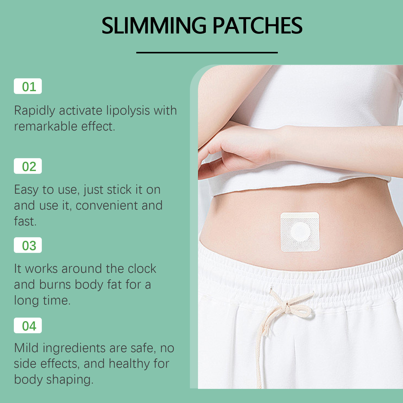 Ximonth Body Shaping Patches I - Herbal Wellness recension och pris
