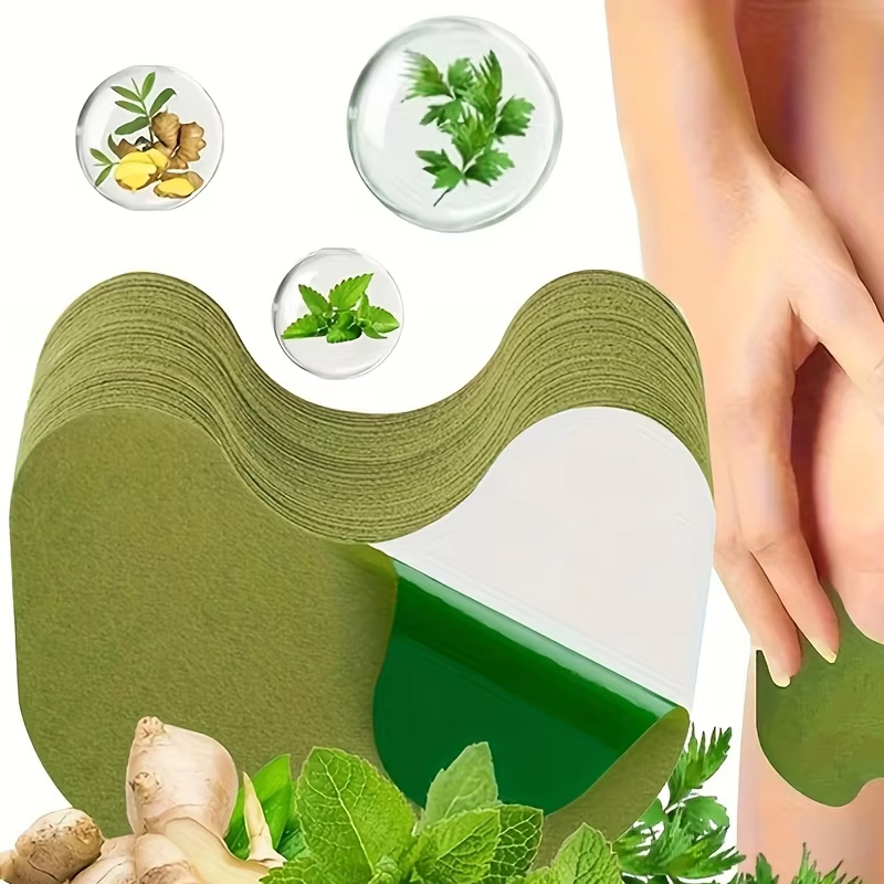 10pcs Wormwood Knee Plaster Ch - Herbal Wellness recension och pris