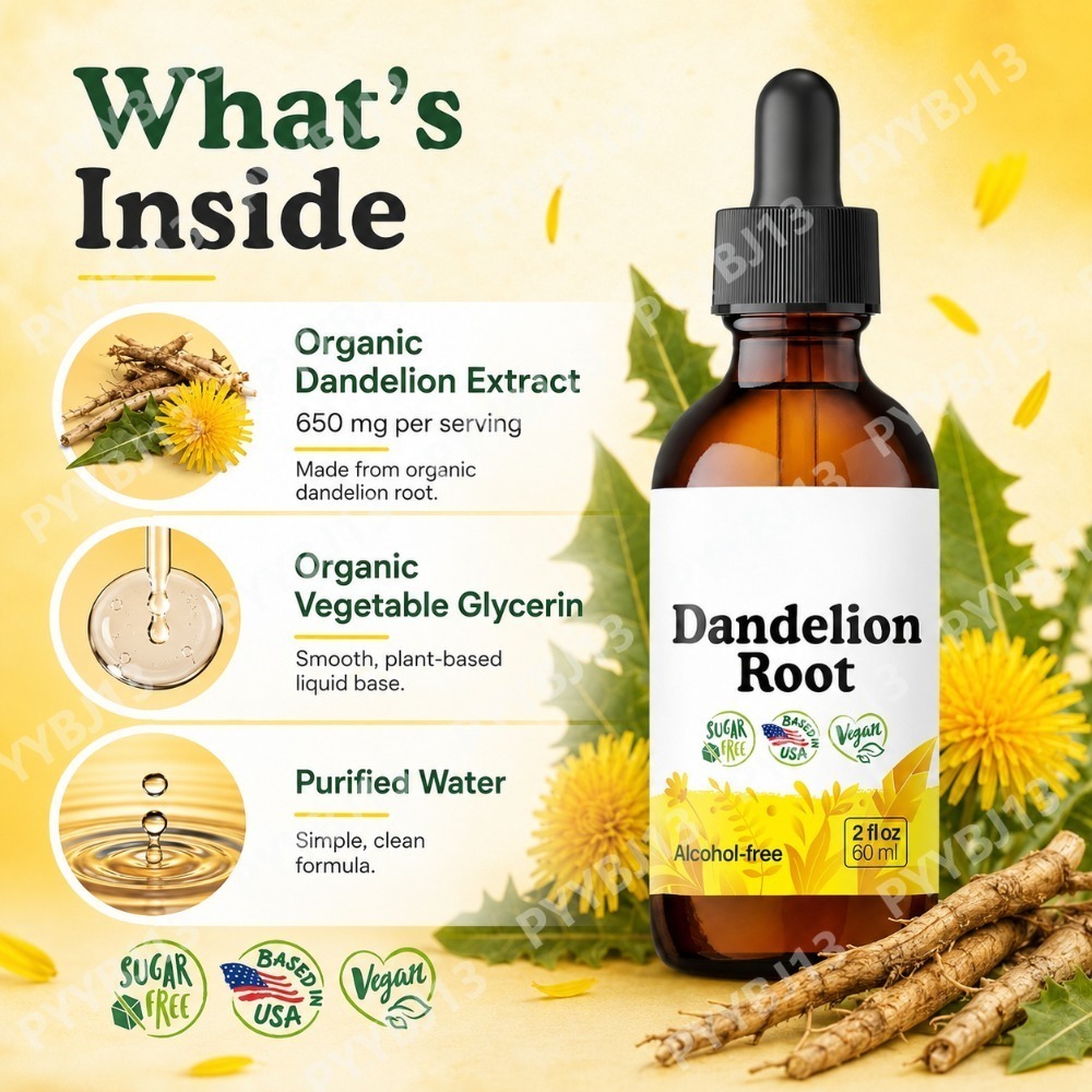 Dandelion Root Supplement Live - Herbal Wellness recension och pris