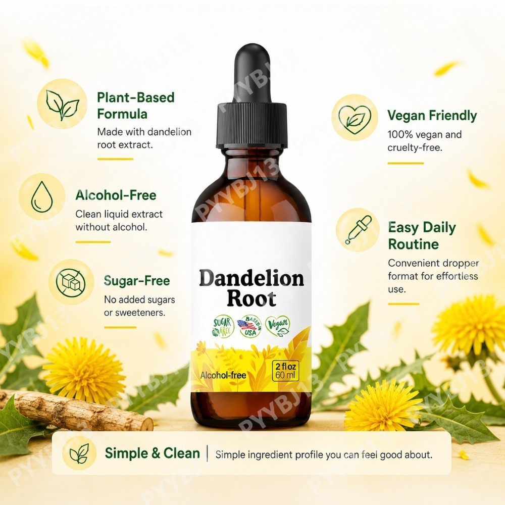Dandelion Root Supplement Live - Herbal Wellness recension och pris